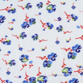 Tissu d&#39;impression textile de mini fleur tricoté personnalisé en jersey